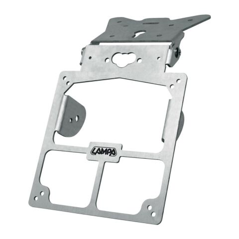 Porta Targa Regolabile Uni. In Alluminio