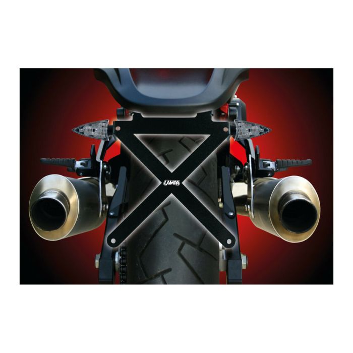 Portatarga X-plate Con Inclinazione Variabile Lampa 90144