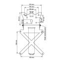Porte-plaque d’immatriculation X-plate à inclinaison variable Lampa 90144