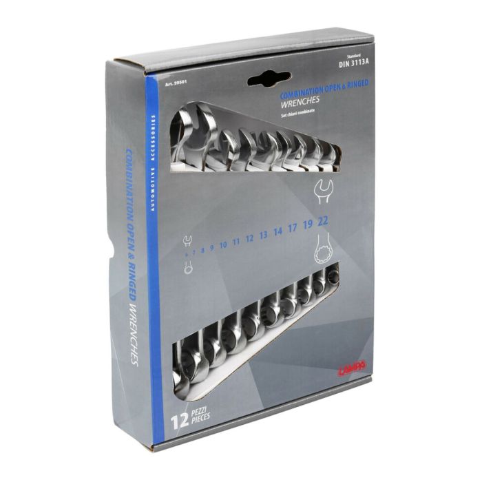 Set 12 pcs llaves combinadas