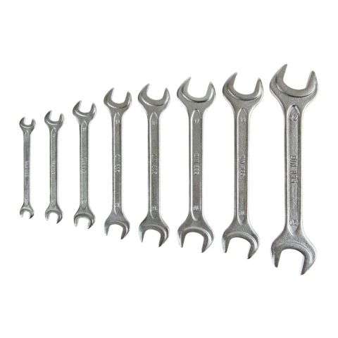 Set 8 clés à fourche pcs