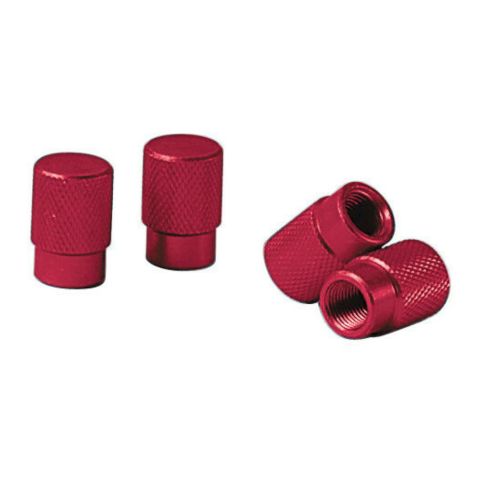 Tappi Coprivalvola Rosso Anodizzato