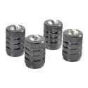 Juego de 4 tapas de válvulas de titanio + cristal