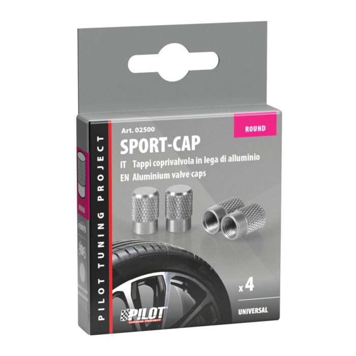 Tappi Coprivalvola Alluminio