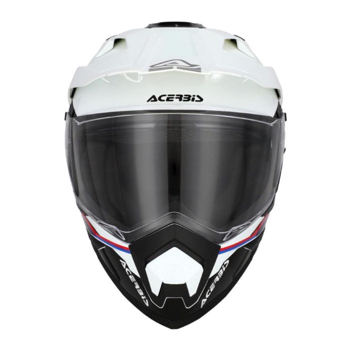 Casco Enduro Acerbis Assault Graphic White Black