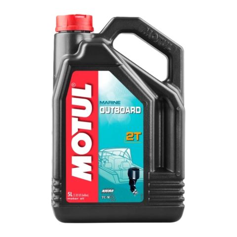 Motul Outboard 2t Olio Motore Nautico 2t 5 Lt.