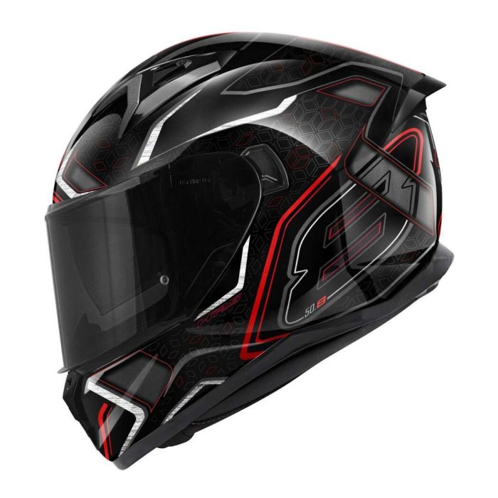 Casco Integrale Givi 50.8 Mystical Nero Rosso