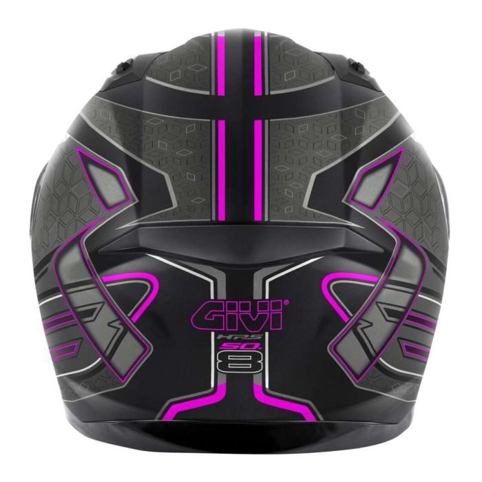 Casco Integrale Givi 50.8 Mystical Titanio Fucsia