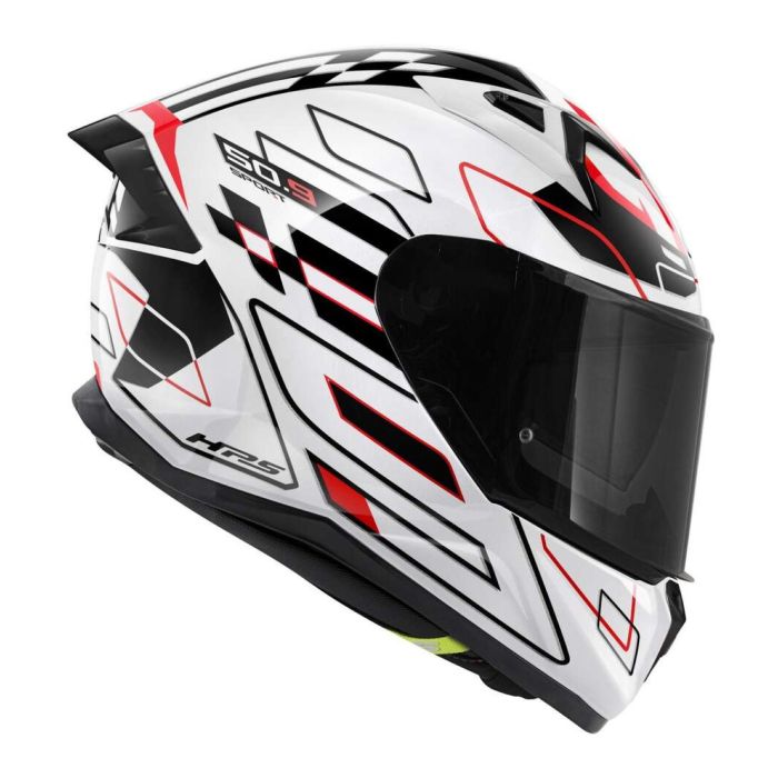 Casco Integrale Givi 50.9 Assault Bianco Nero Rosso