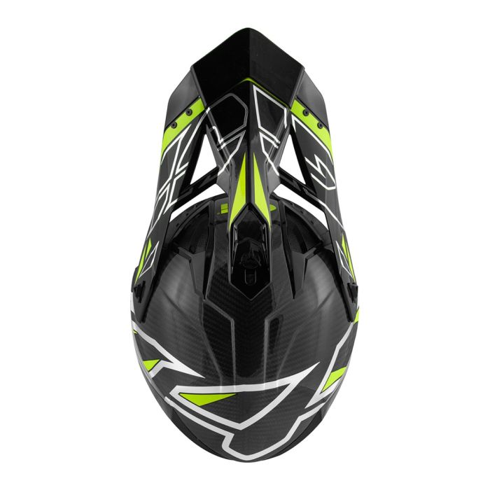 Casco Cross Givi 70.1 Vector Argento Giallo