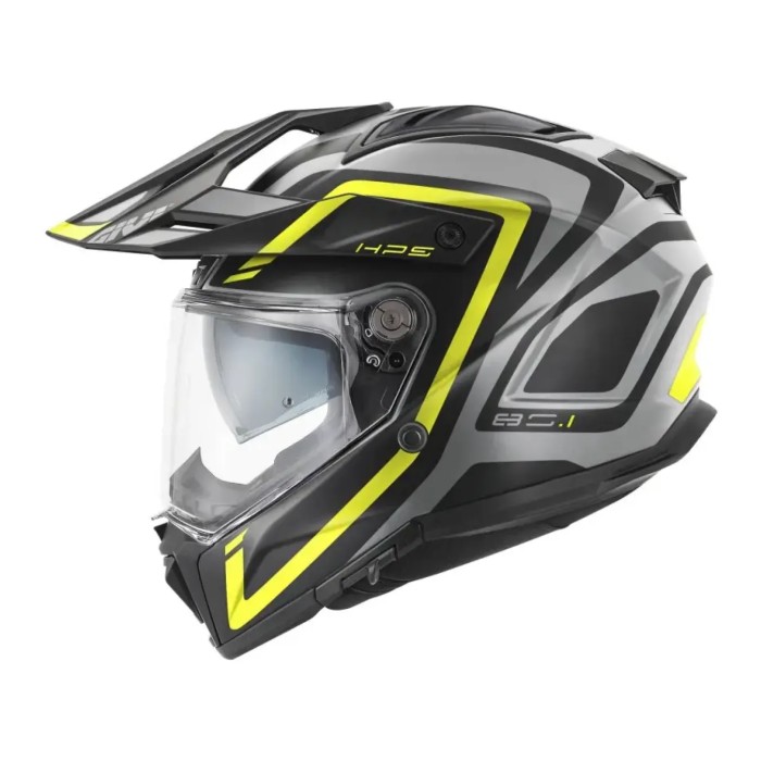 Casco Enduro Givi 80.1 Apex Grigio Nero Giallo