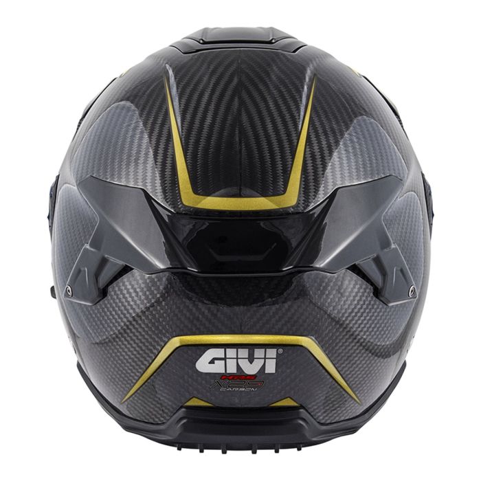 Casco Jet Givi X29 Carbon Carbonio Nero Oro