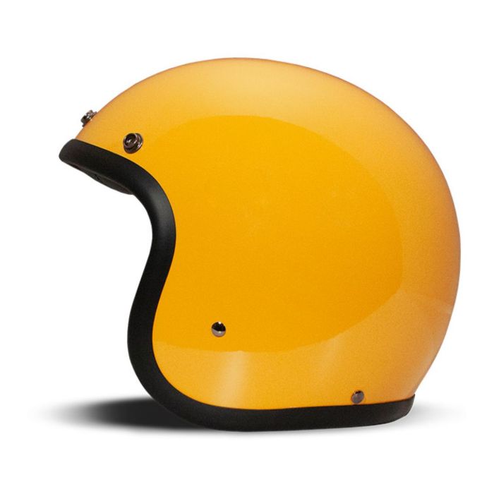 Casco Jet Dmd Retro Mono Yellow