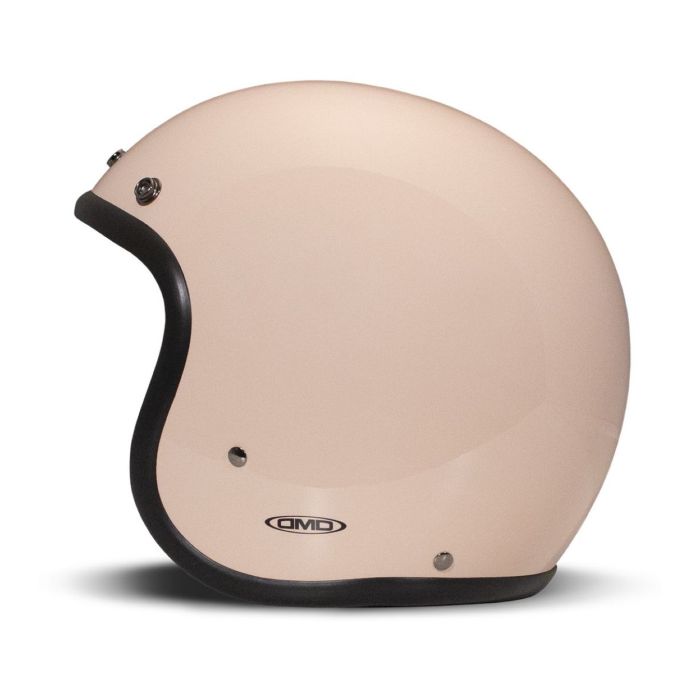 Casco Jet Dmd Retro Mono Cipria
