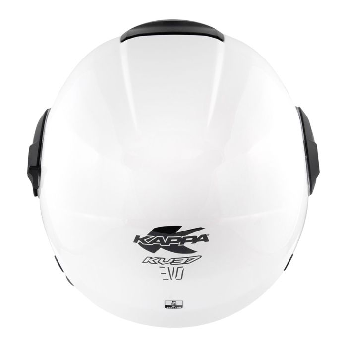 Casco Jet Kappa Kv37m Evo2 Solid Bianco