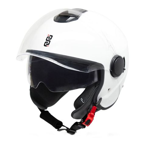 Casco Jet Oj Sogno White