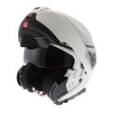 Casco Modulare Nolan N100-5 Classic N-com Metal White