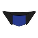 Presa Aria Mentone Per Casco Spark Blue Matt