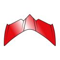 Prese D'aria Airoh Per Casco Gp 550 S Red Gloss