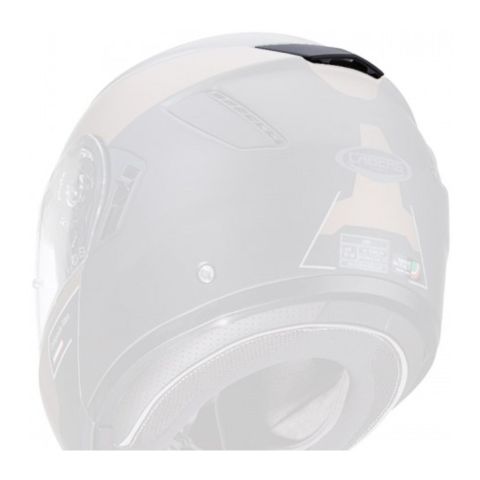 Kit de alerón trasero negro mate para casco Levo Caberg