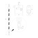 Eurothor Viro Cadena monobloque 11-13mm x 180cm