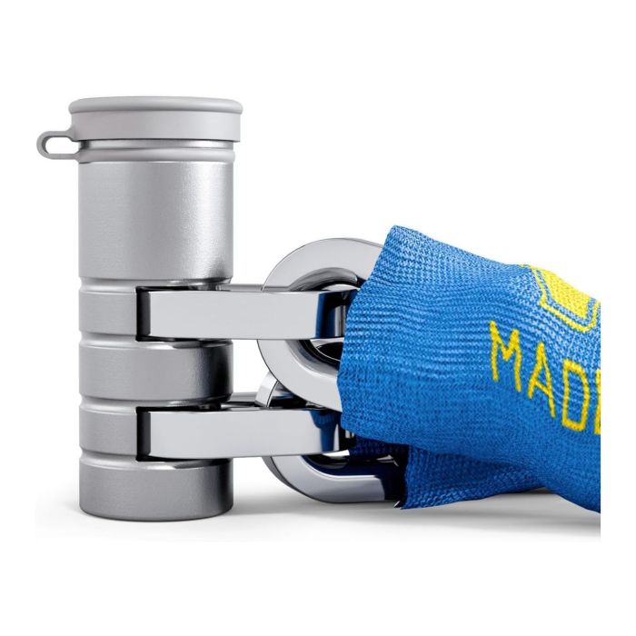 Viro chaîne avec cylindre totem monobloc 10mm x 120cm