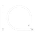 Cable de acero trenzado Viro 2R.Serpis Cable D.25 L.120