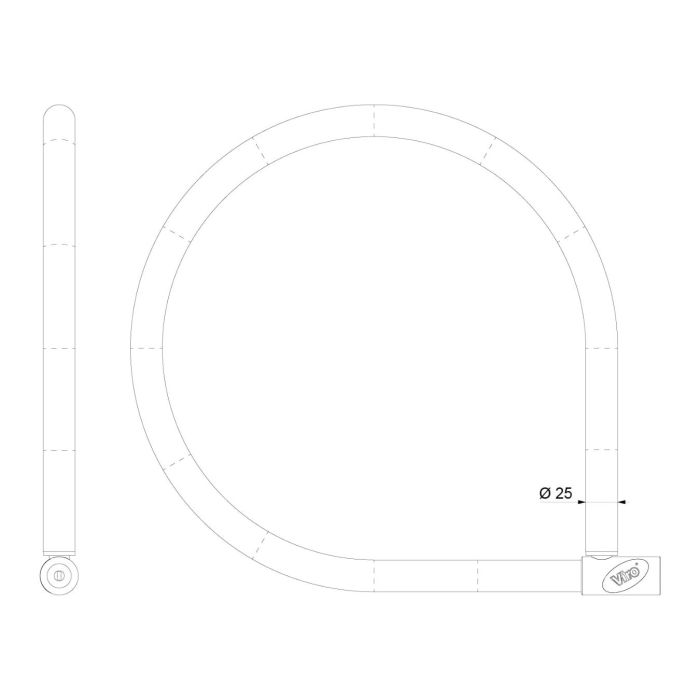 Cavo Acciaio IntrecciatoViro 2r.serpis Cavo D.25 L.150