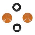 Kit Vis casque New Max Power X couleur orange