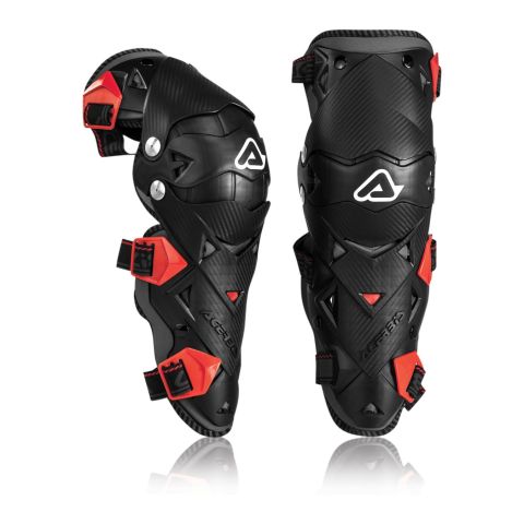 Impact Evo 3.0 Acerbis Knieorthese Schwarz/Rot