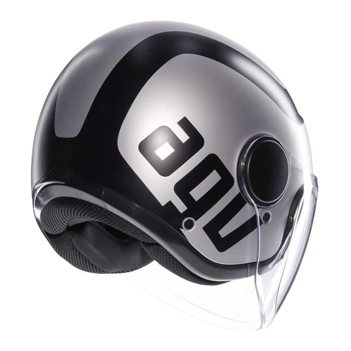 Casco Agv Eteres E2206 Rimini Matt Grey/black
