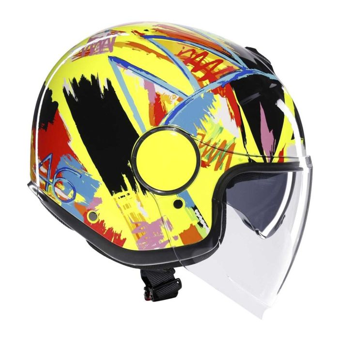 Casco Agv Eteres E2206 Rossi Winter Test 2019