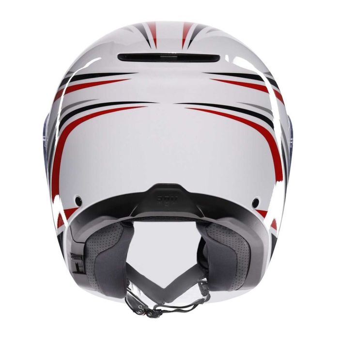 Casco Agv Irides E2206 Tolosa Black/grey/red
