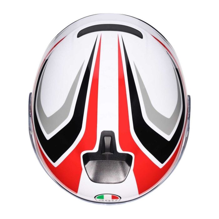 Casco Agv Irides E2206 Tolosa Black/grey/red