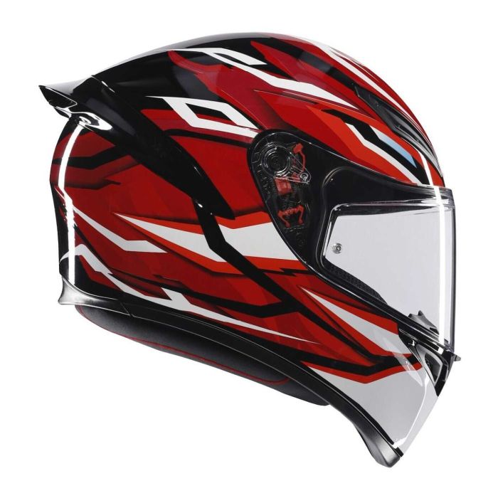 Casco Agv K1 S E2206 Lion Black/red/white
