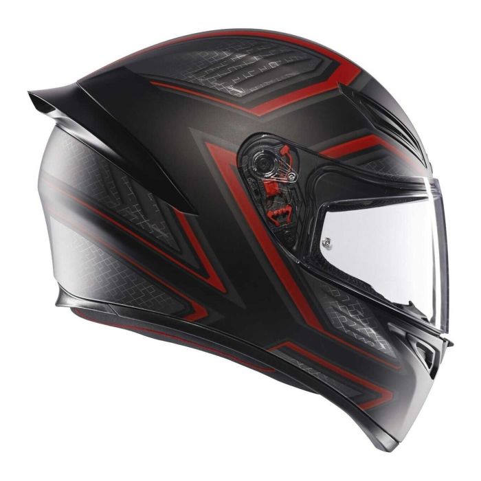 Casco Agv K1 S E2206 Sling Matt Black/red