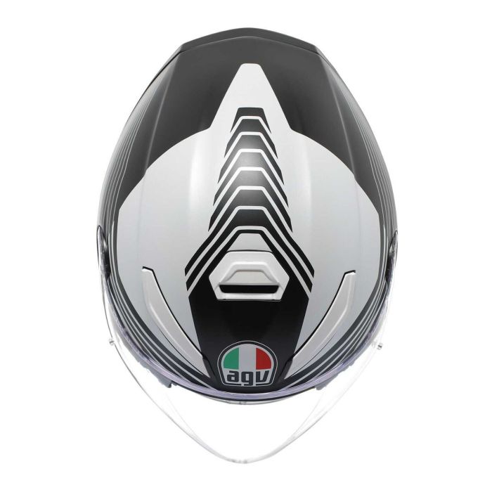 Casco Agv K5 Jet Evo E2206 Control Matt Black/white