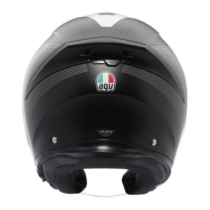 Casco Agv K5 Jet Evo E2206 Control Matt Black/white
