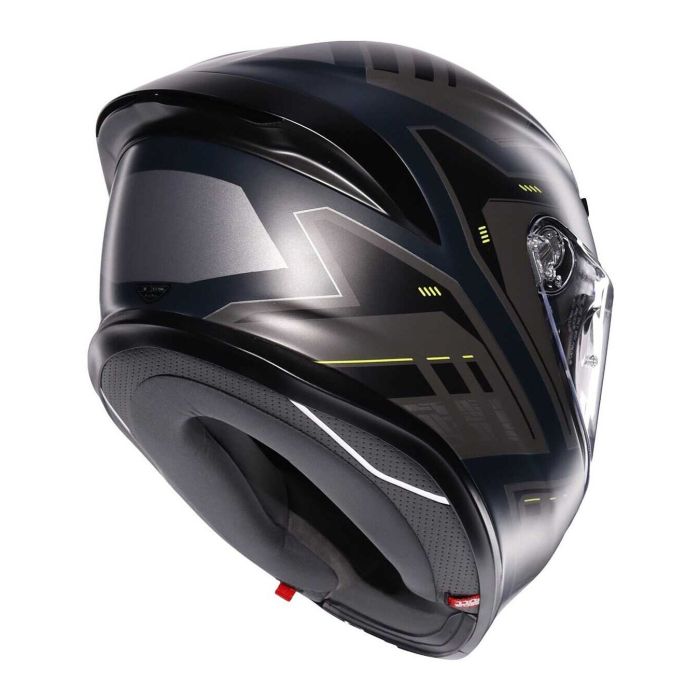 Casco Agv K6 S E2206 Enhance Matt Grey/yellow Flu