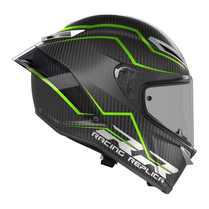 Casco Agv Pista Gp Rr E2206 Dot Performante Carbon/lime