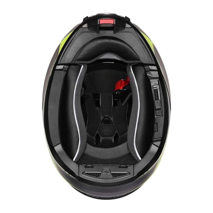 Casco Agv Tourmodular E2206 Multi Perception Matt Black/yel Fluo