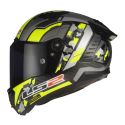 Casco Integrale Ls2 Ff805 Thunder Carbon Space 06 H-v Yellow Grey