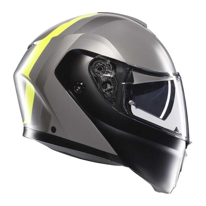 Casco Agv Streetmodular E06 Resia Matt Grey/blac