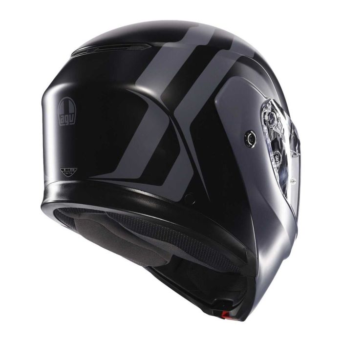 Casco Agv Streetmodular E06 Resia Matt Black/gre