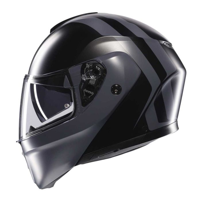 Casco Agv Streetmodular E06 Resia Matt Black/gre