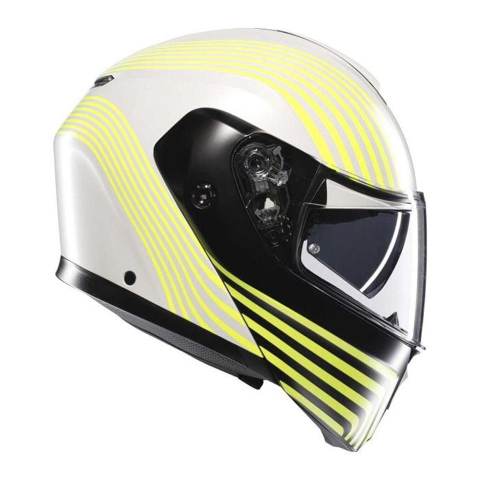 Casco Agv Streetmodular E06 Iseo Matt White/blac