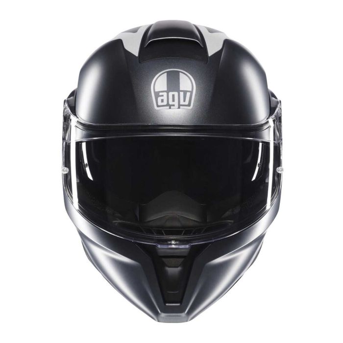 Casco Agv Streetmodular E06 Resia Matt Grey/silv