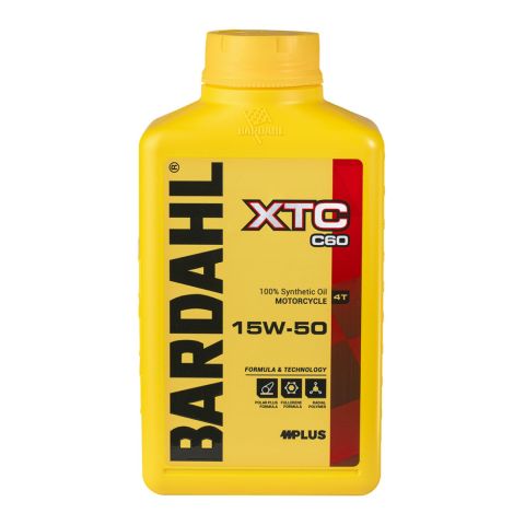 Olio Bardahl Xtc C60 15w50 Moto Conf. 1 Lt New