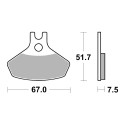 Set Pastiglie Brembo 07gr22sd Off Road Sinter