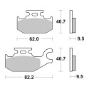 Set Pastiglie Brembo 07gr49sx Off Road Racing Sinter